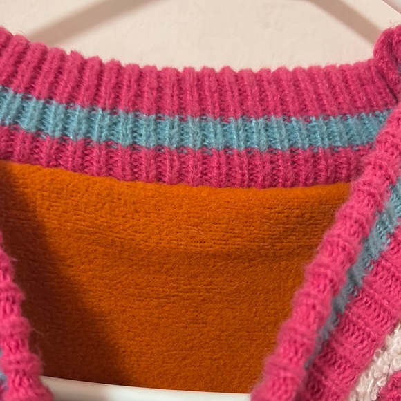 Colorful Geometric Pattern Sweater - Picture 2 of 2